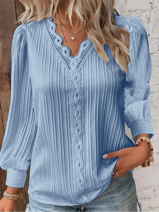 Blouse met Subtiele Details